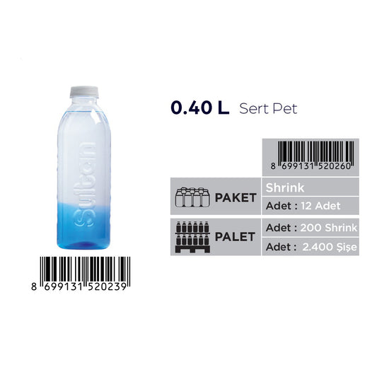 Palet SULTAN ECO BOTTLE (200 Koli)